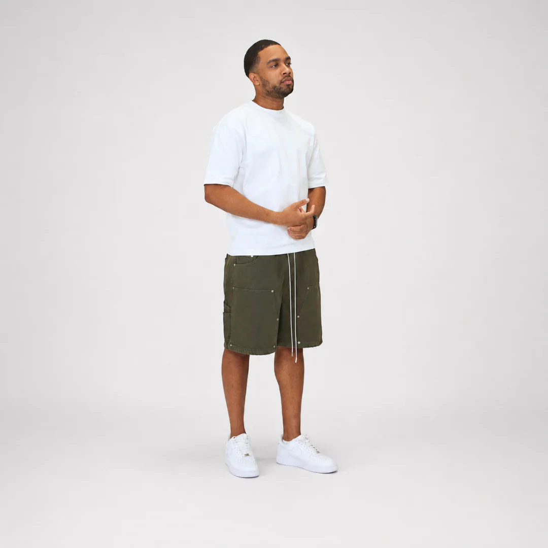the carpenta' shorts - khaki - Image 3