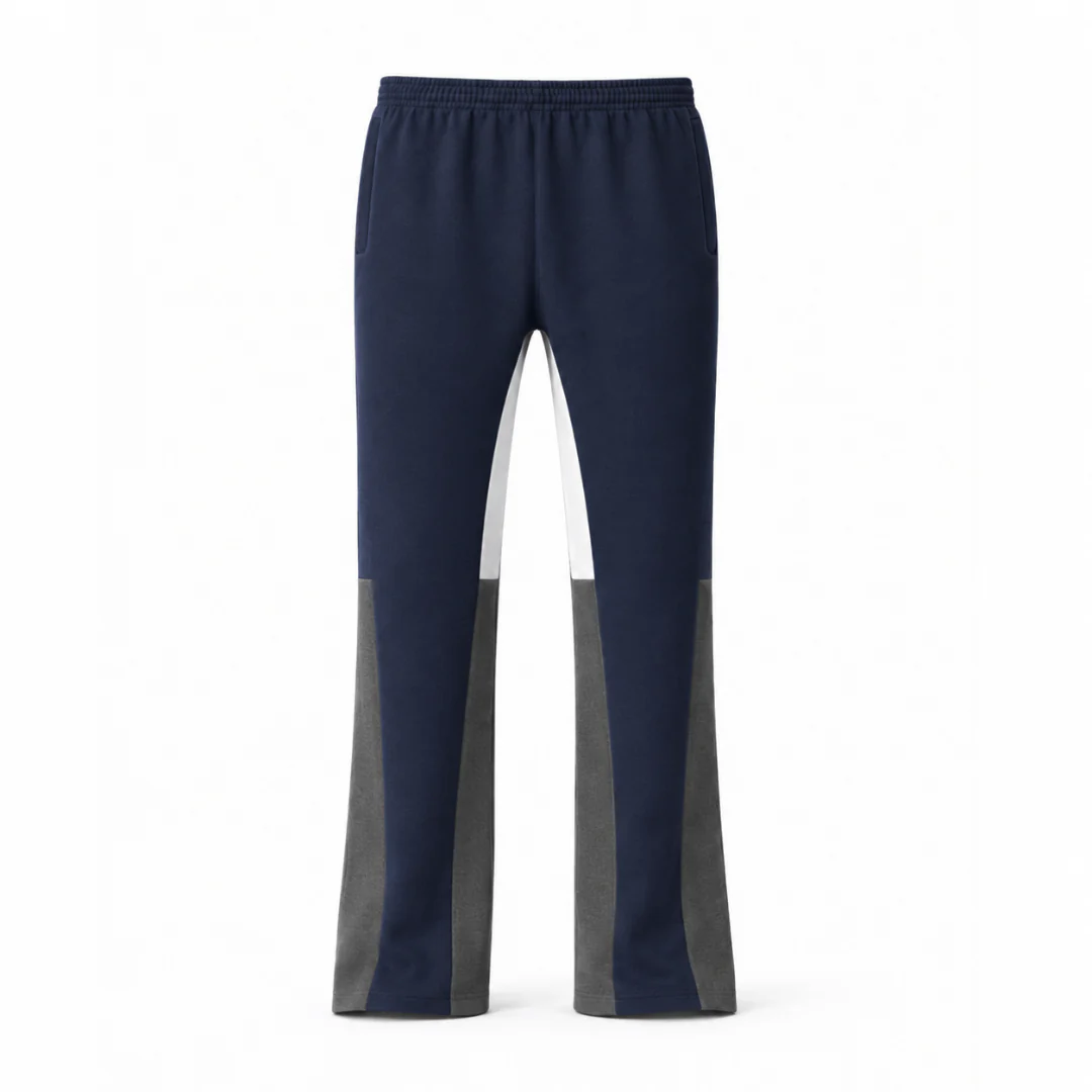 the flared jogga' - navy - Image 2