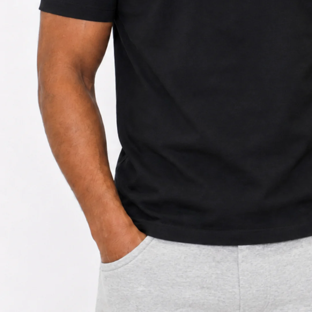 the perfect slim tee - black - Image 6