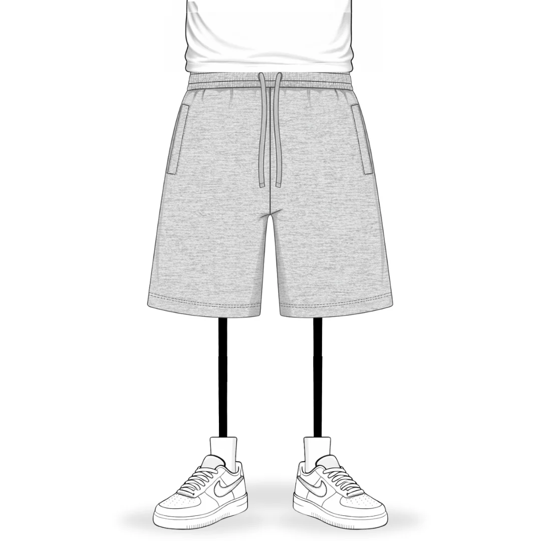the shorts - grey