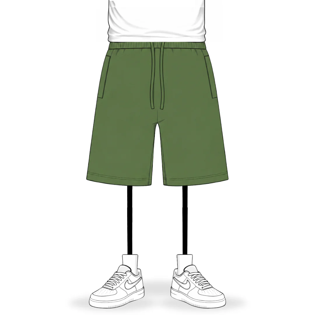 the shorts - pistachio