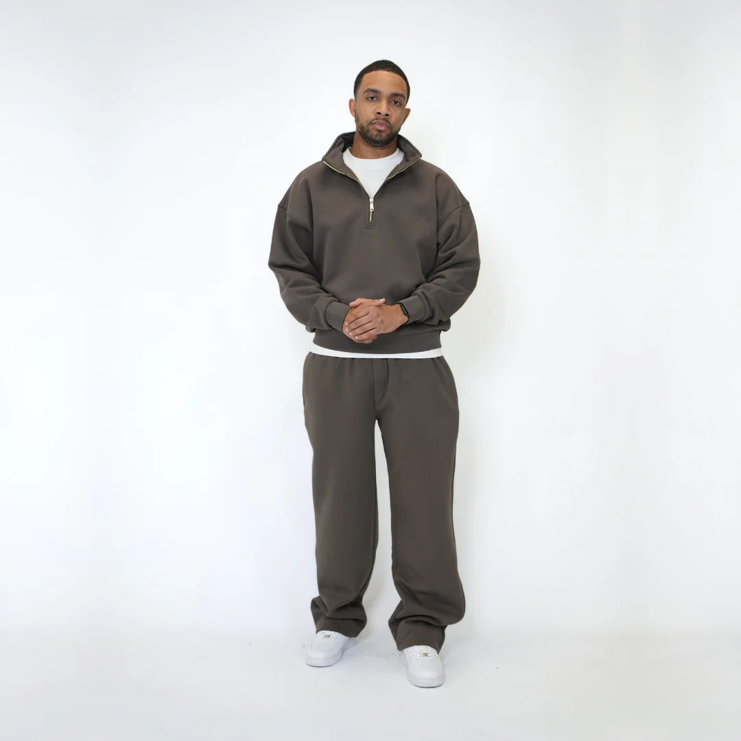 the straight leg jogga' - mocha - Image 4